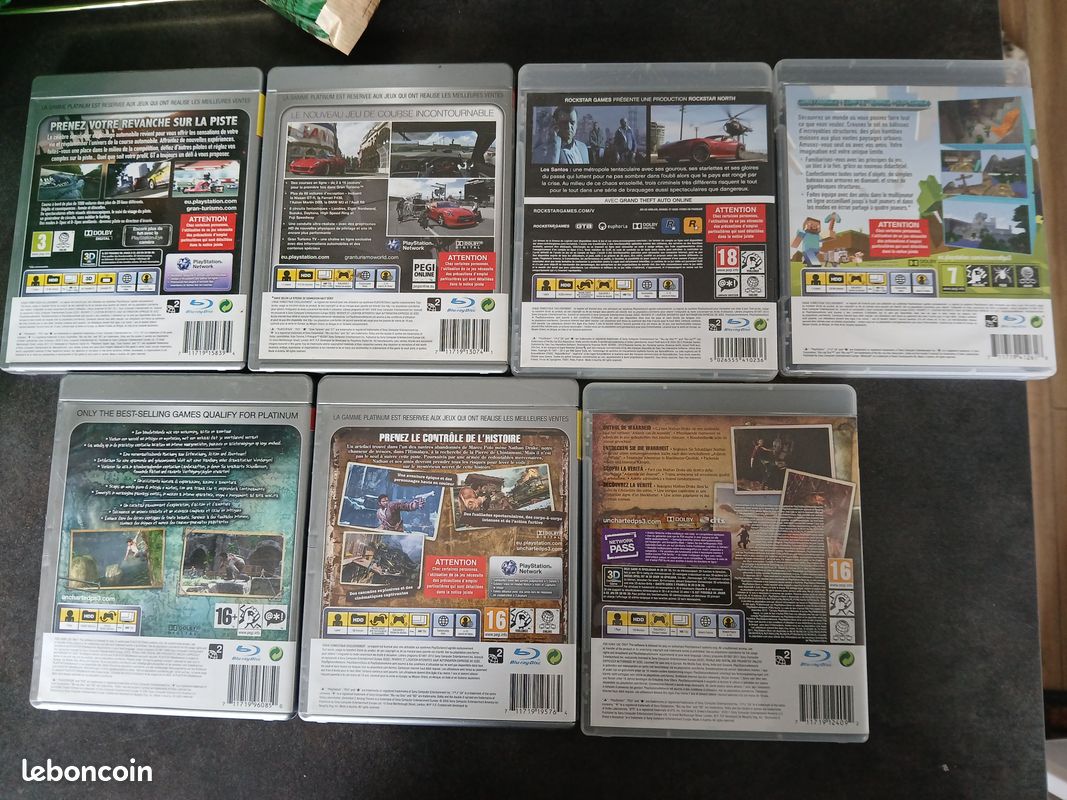 Lot jeux PS3 excellent état (image 2)