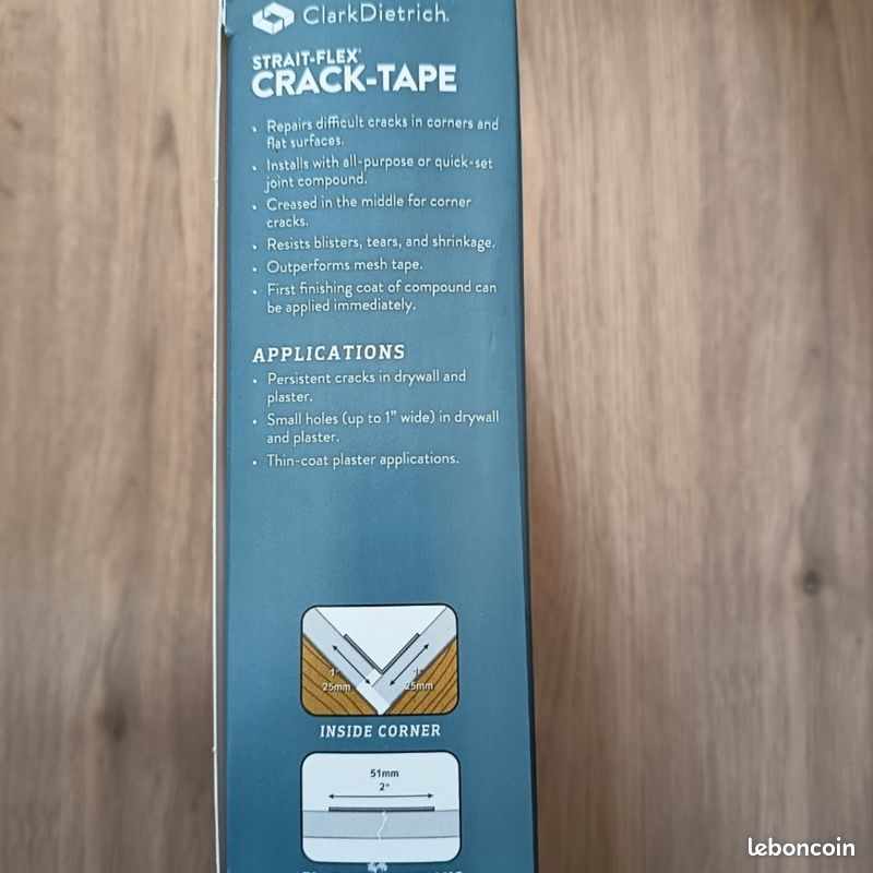 Bande anti fissure crack tape (image 4)