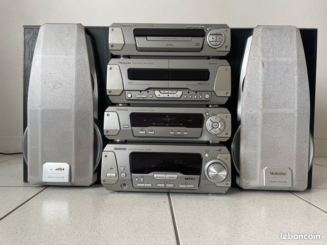 Chaine HiFi Technics Class AA complète - Photo, audio & vidéo