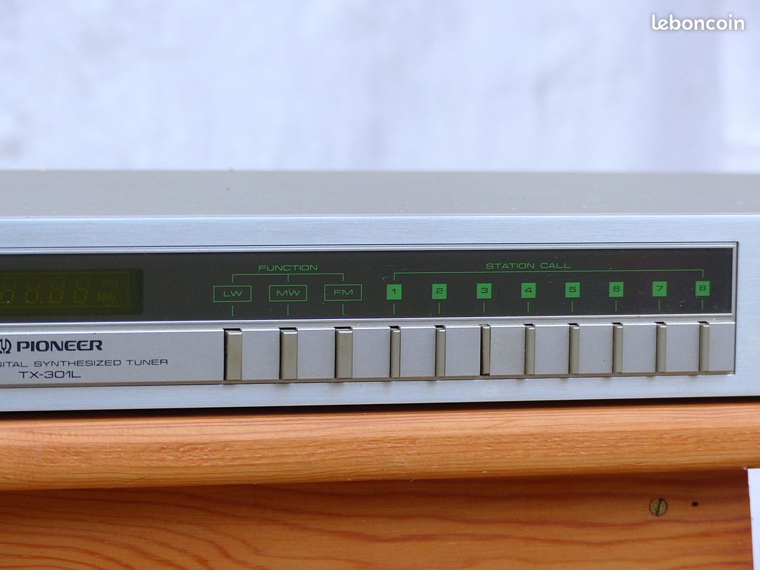 TUNER DIGITAL SYNTHESIZER Pioneer TX-301L - stéréo , AM/FM EUR 20,00 - IT