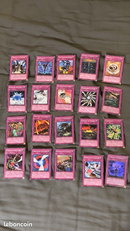 Lot Yu-Gi-Oh vintage - ~125 cartes - 1ère Édition - Dinosaures / GX (image 3)
