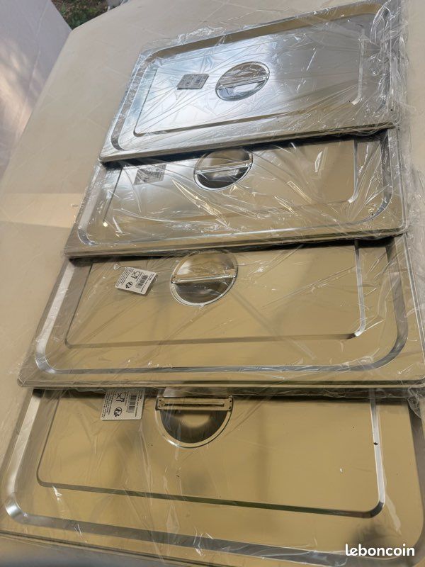 4 grands couvercles pour bacs gastros (image 1)