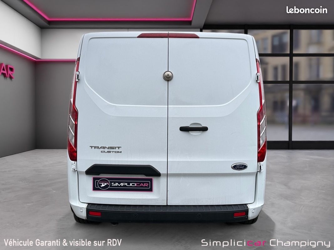 Ford transit custom fourgon 320 l1h1 2.0 ecoblue 130 bva trend business - tva récupérable - carplay - radar av/ar - climatisat (image 13)