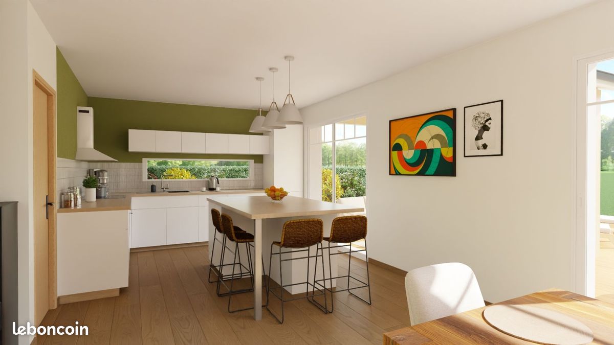 Projet de construction d'une maison 113 m² avec terrain à BIGANOS (33) (image 2)