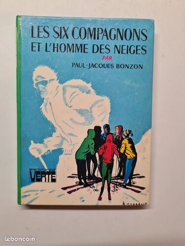 [Livre] Les six compagnons et l'homme des neiges - Bon état (image 1)