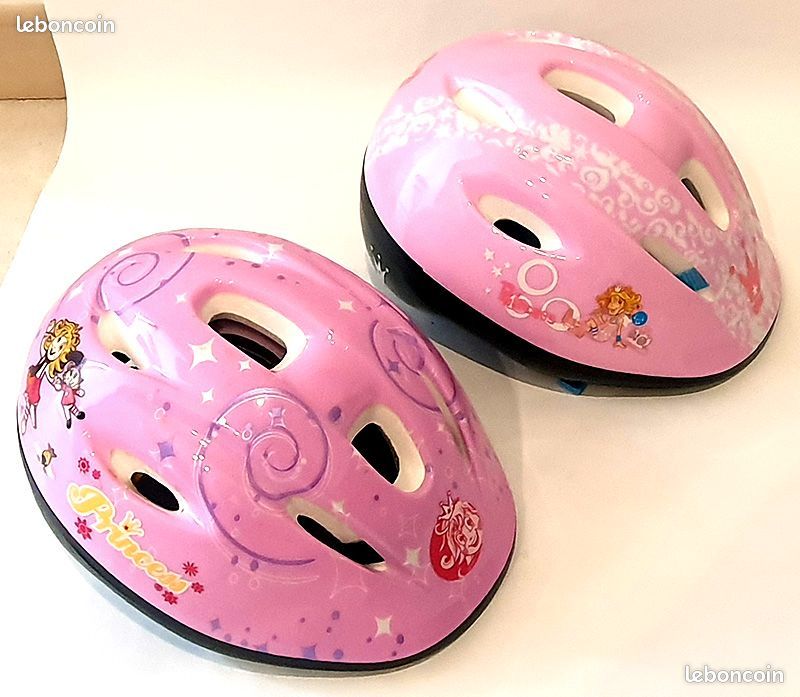 Lot de 2 casques vélo enfants - Decathlon (image 1)