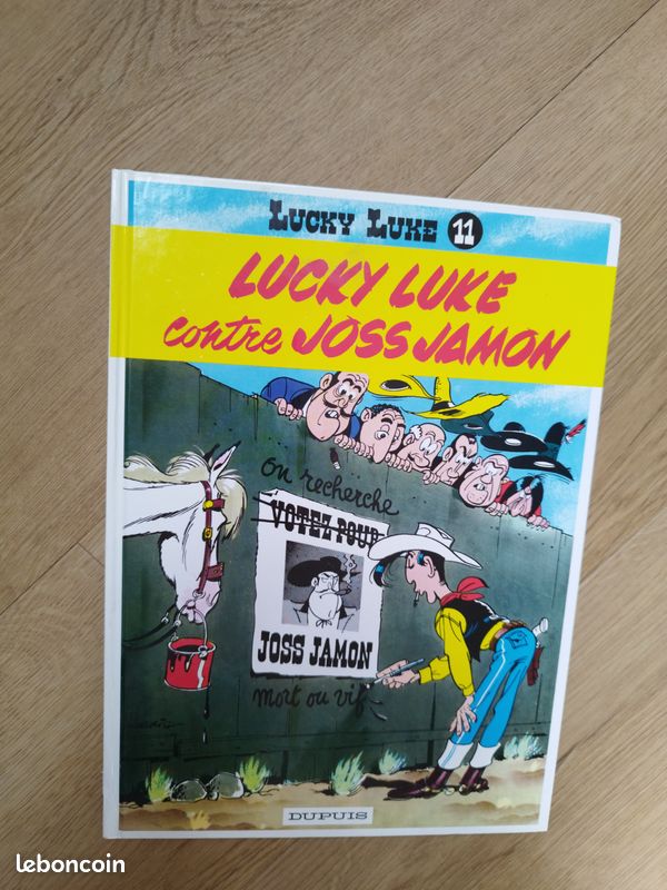 Lucky Luke 11 lucky Luke contre Joss Jamon (année 1987) (image 1)