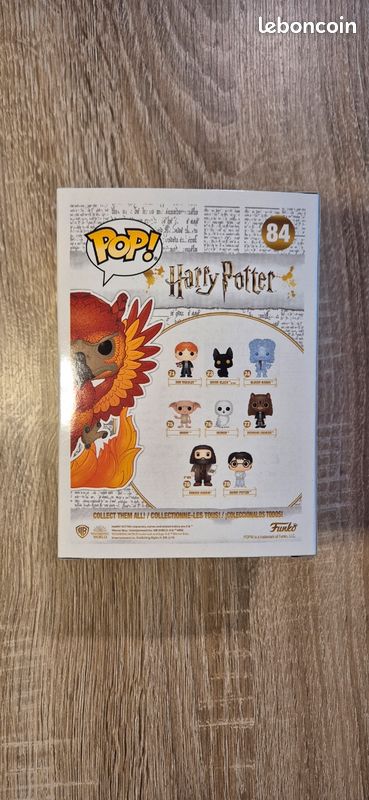 Figurine - Pop! Harry Potter - Fawkes / Fumseck - N° 87 - Funko