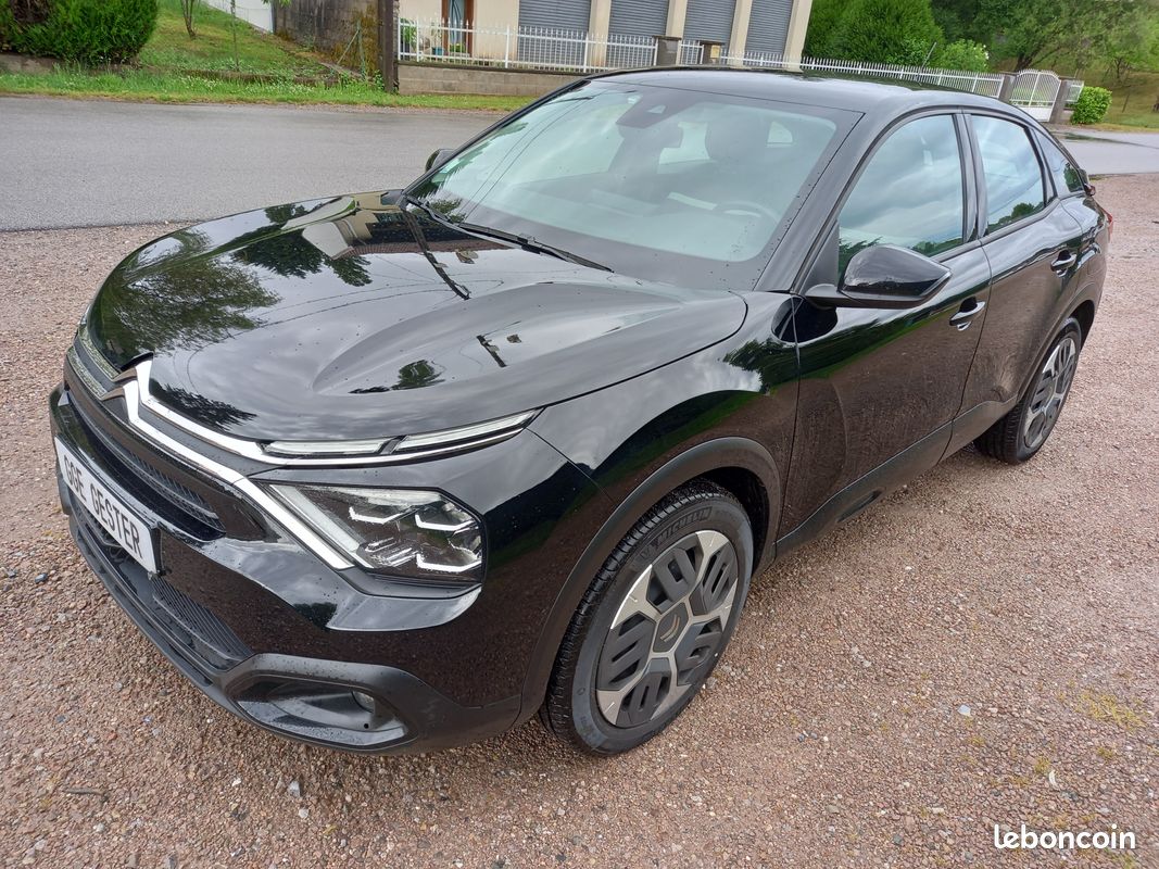 Citroen c4 societe 1.5 bluehdi 130 eat8 feel nav business noir gps 2 places 59859 kms garantie 12 mois partout en france (image 3)