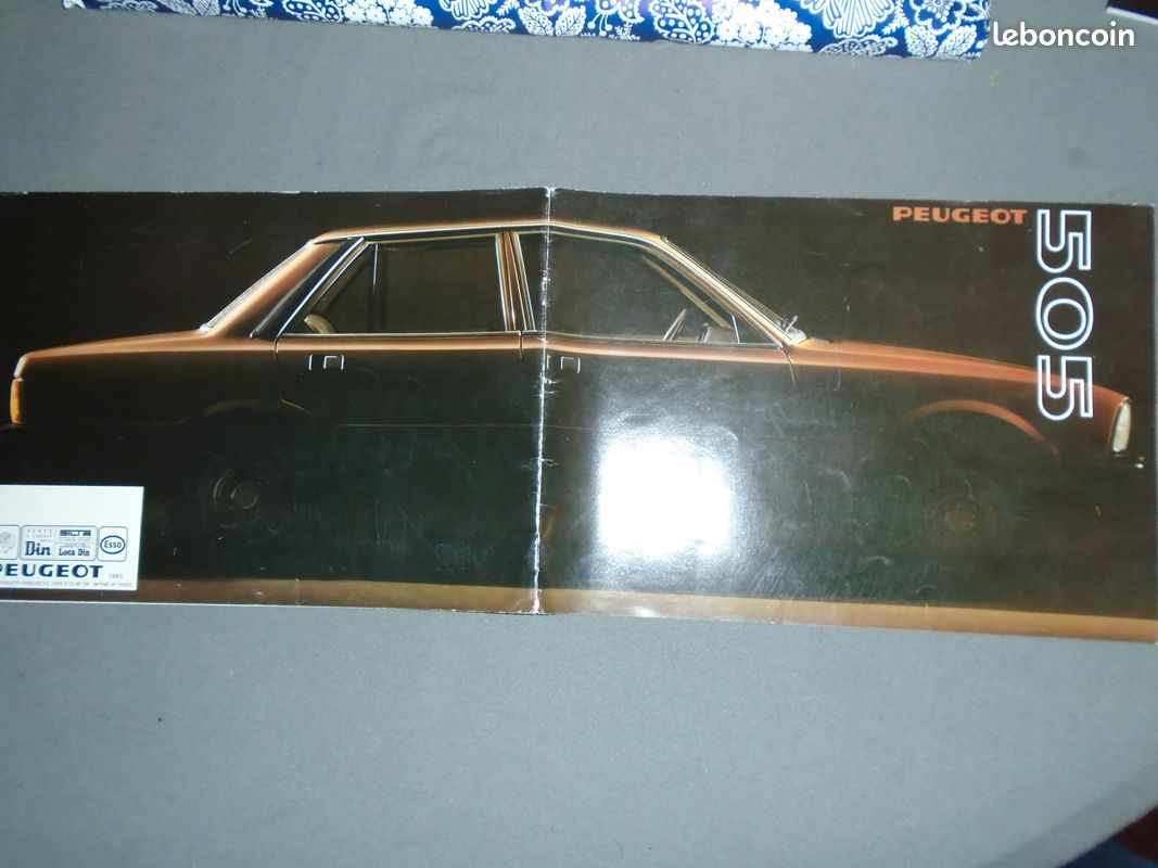 Catalogue commercial Peugeot 505 (image 1)