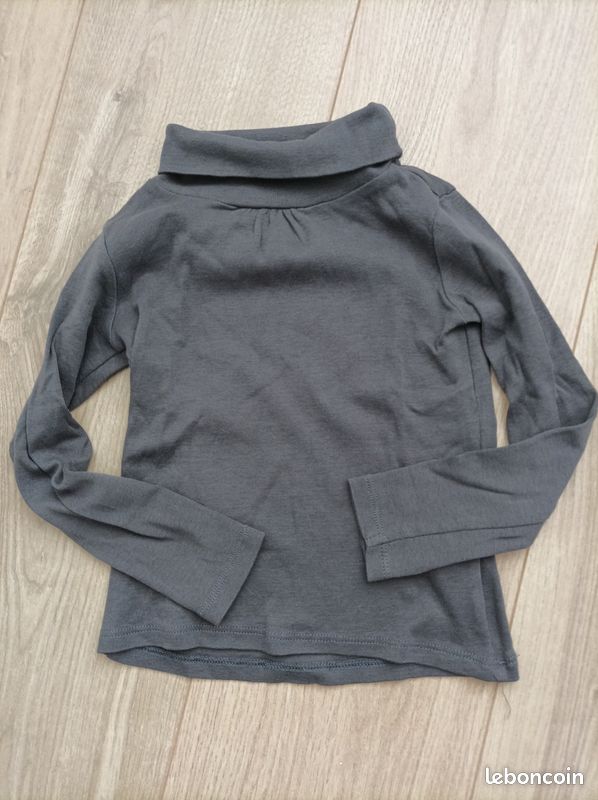 Lot de 2 sous-pulls fille Vertbaudet 4 ans / LA91 (image 3)