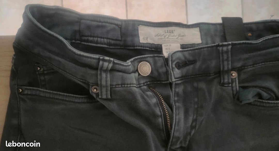 Lot de 6 pantalons 36/38 plus un corsage en coton (image 10)