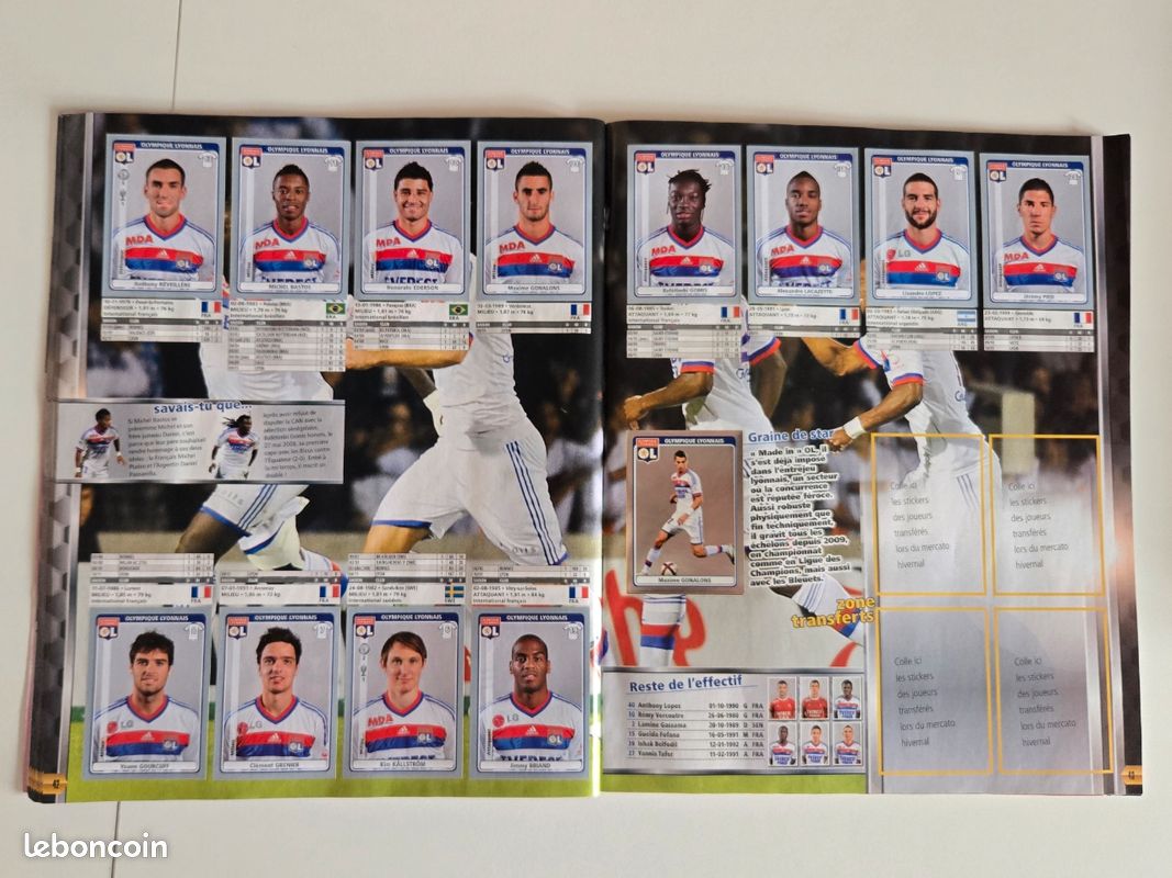 LOT 5 ALBUM PANINI FOOT FOOTBALL Ambonil 26800 Collection - Antiquité - Art