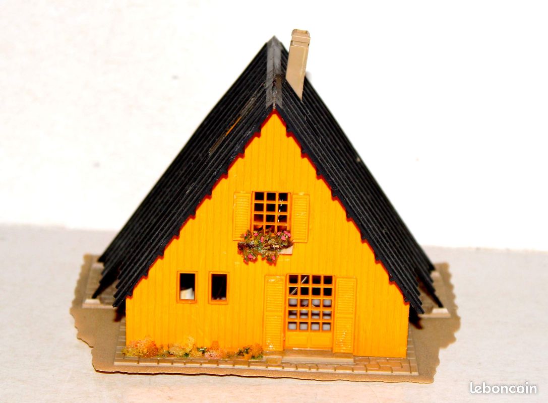 Maquette Maison Solognote Jouef 972 à Monter, Neuve Et Rare (n°1), échelle HO
