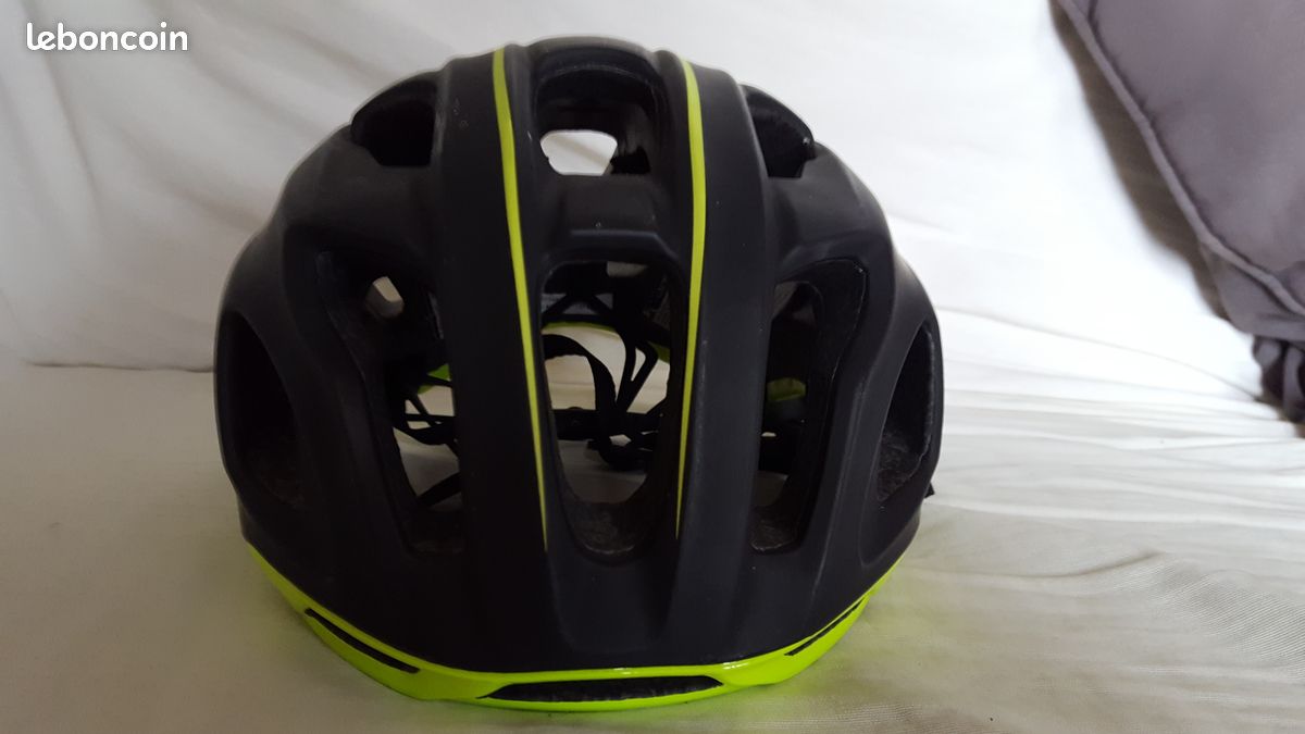 Casque vélo Nakamura noir et jaune (image 3)