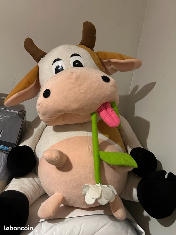 Peluche Vache Xxl Peluche Vache Xxl Peluche Xxl Vache Jeux Jouets
