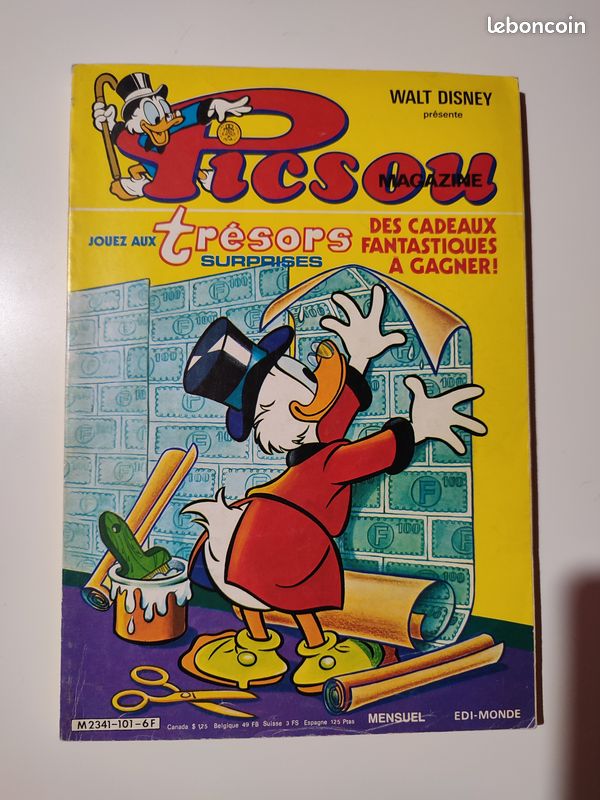 Picsou Magazine n°101 de 1980 - TBE (image 1)