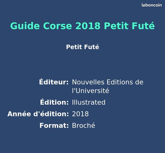 Guide Corse 2018 Petit Futé (image 2)