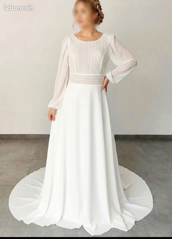 NEUVE - Robe de mariée Bianco evento Hollie taille 42 (image 1)