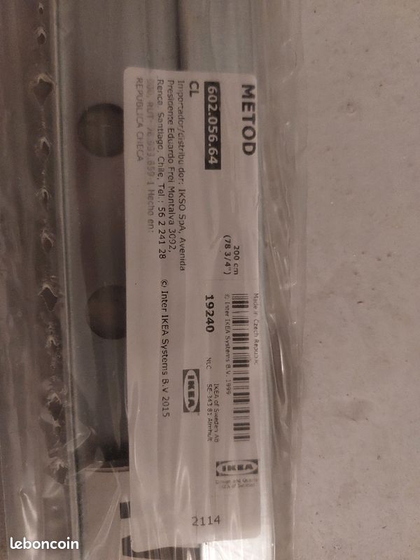 Barre de fixation cuisine ikea metod (image 1)