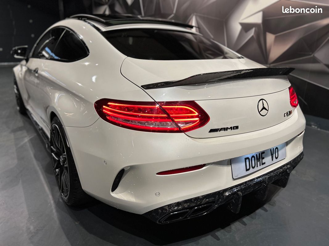 Mercedes Classe C 63 S AMG Coupé V8 Bi Turbo 510 CH Speedshift Pack Performance Designo Distronic Plus c63s 63s c63 (image 4)