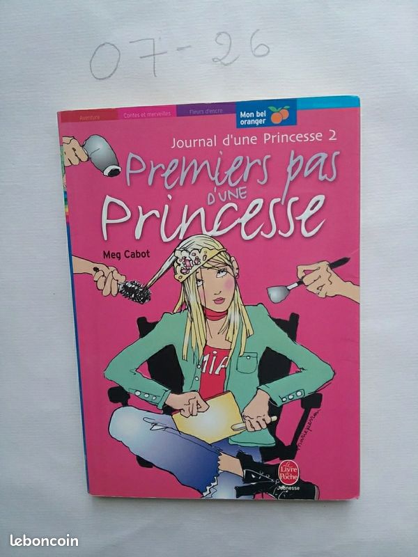Journal d'une princesse 2 Premiers pas d'une princesse de Meg Cabot (image 1)