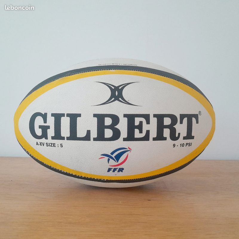 Rugby : Ballon XV de France Gilbert ( taille 5 ) (image 1)