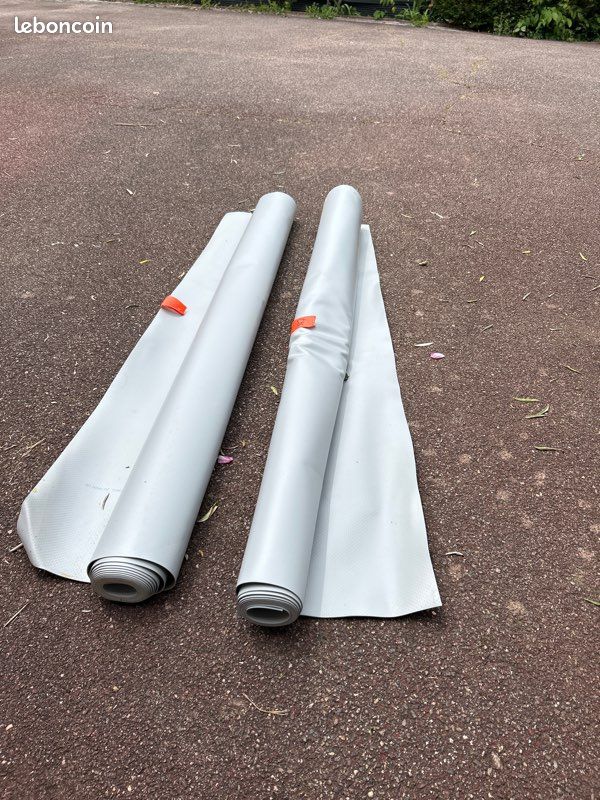 2 rouleau de liner piscine PVC armé BWT gris (image 1)