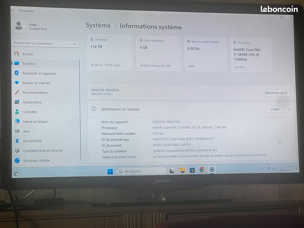 PC mini tour en 4 K et I7 (image 8)