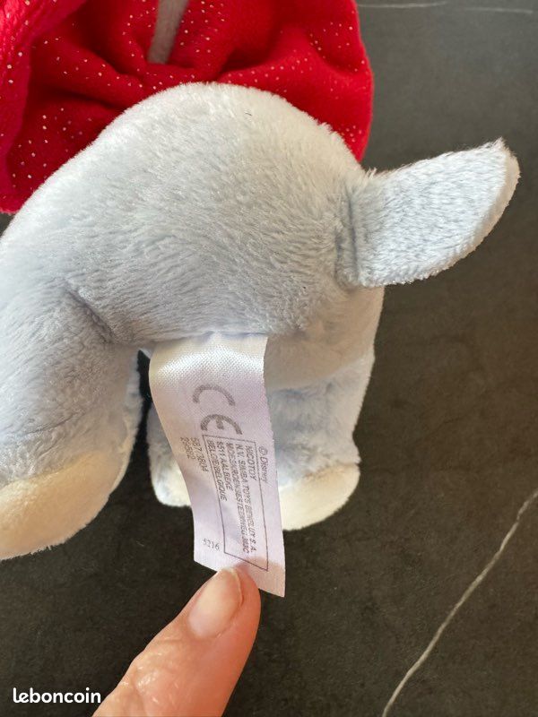 Disney Nikotoy - Trump de la belle et le clochard - 20 cm - état comme neuf (image 8)