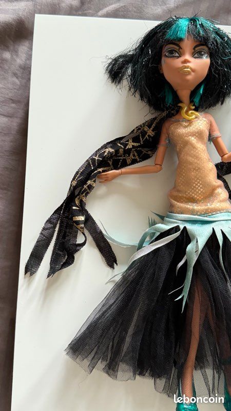 Poupée monster high cleo de nile ghouls rules bon état (image 6)