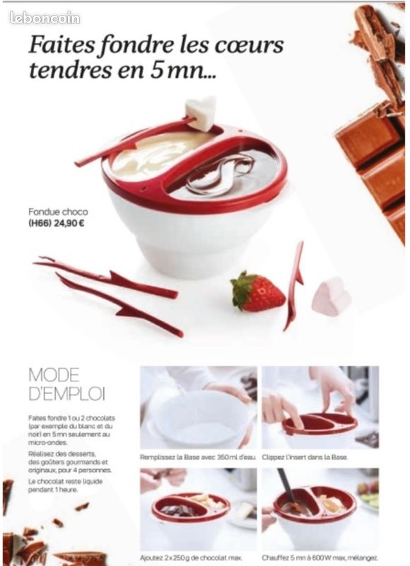Fondue Chocolat Tupperware : Guide & Conseils d'Utilisation