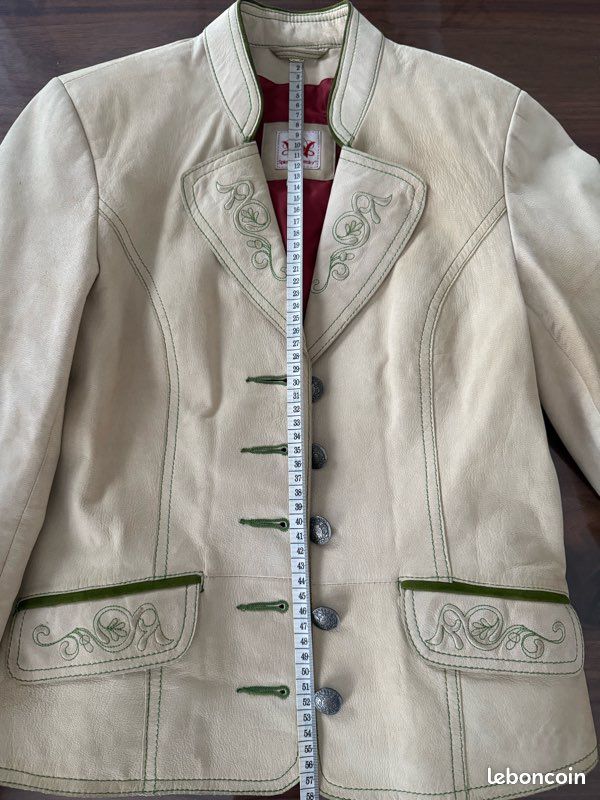 Veste cuir femme Spieth-Wensky XS (image 4)