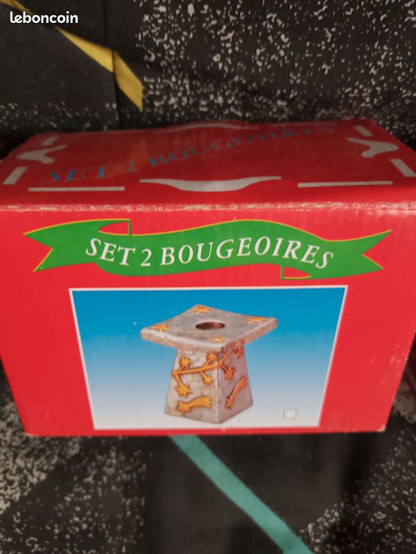 Set 2 bougeoirs x 2 (image 2)