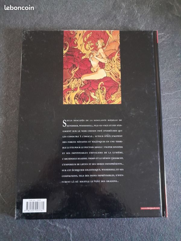 BD Chroniques de la Lune Noire, T2, le vent des dragons (image 2)