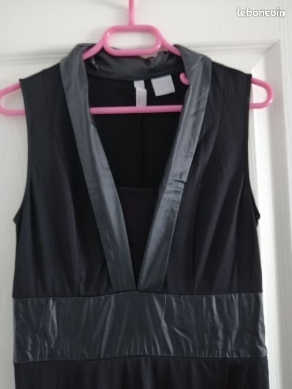 Robe de soirée noire taille 40 (image 2)