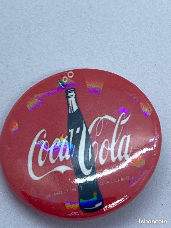 Broche Vintage Bouteille Coca-Cola - Collection Privée - Occasion Avec Traces D'usure