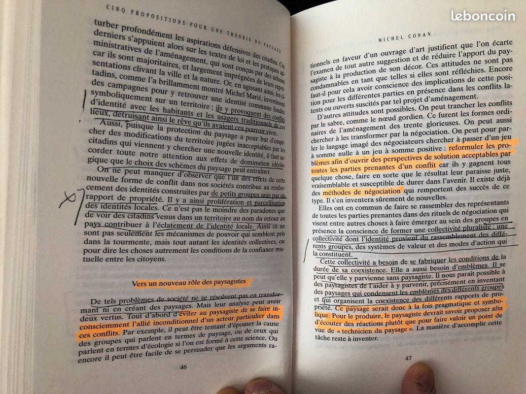 Livre d art et essai sur le paysage (image 3)