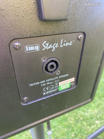 Stage Line MPA-202 Préamplificateur Pour Microphone - Compact Et Performant