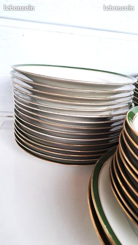 service à café porcelaine de Limoges F.Legrand et Cie 1930 | Rakuten