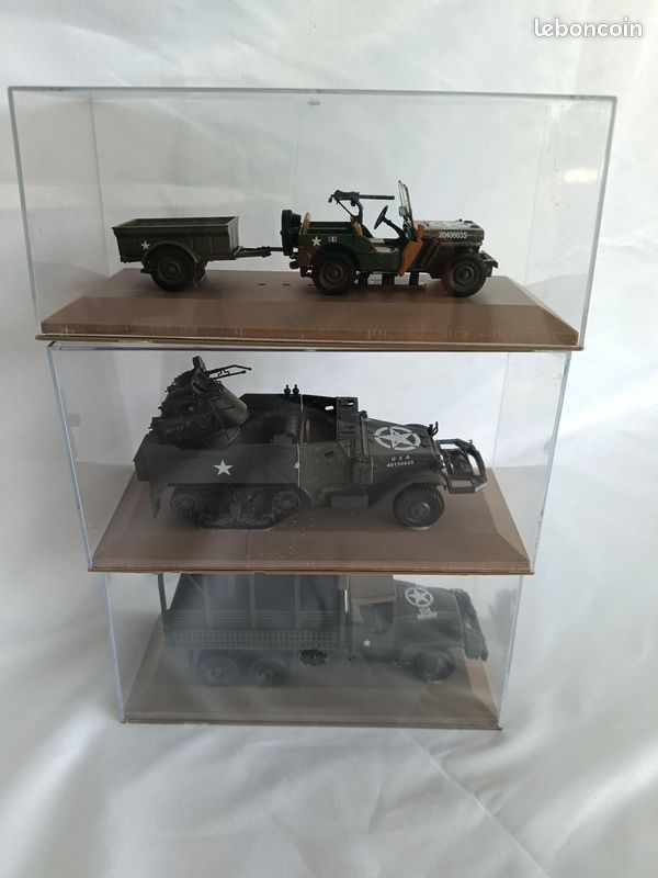 Le M16 Half-track Et Sa Remorque Miniatures Ixo Models Pour Altaya Au 1 72e 10809