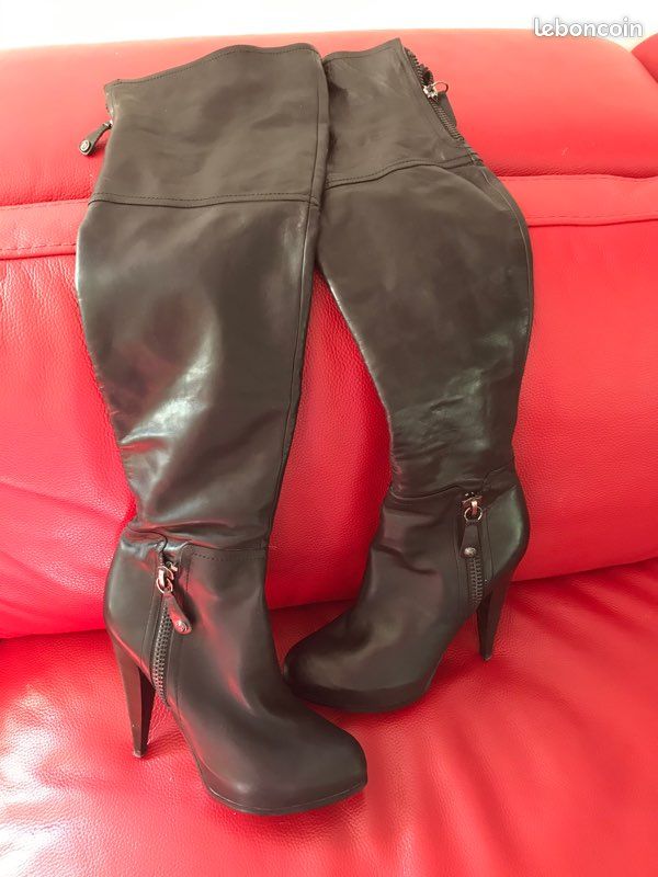 Cuissardes cuir (image 1)