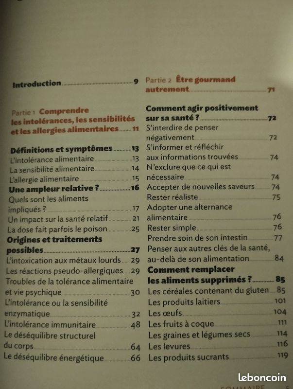 Intolérances alimentaires, sensibilités, allergies, Comprendre (et vivre avec ) (image 4)