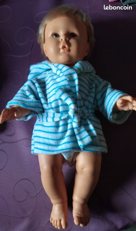 Poupée Berjusa 50 Cm – Poupée D’expression Vintage – Vêtement Berjusa Inclus