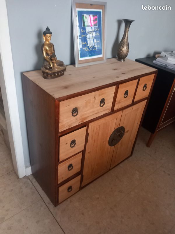 Petit meuble indonésien en Bambou (image 2)