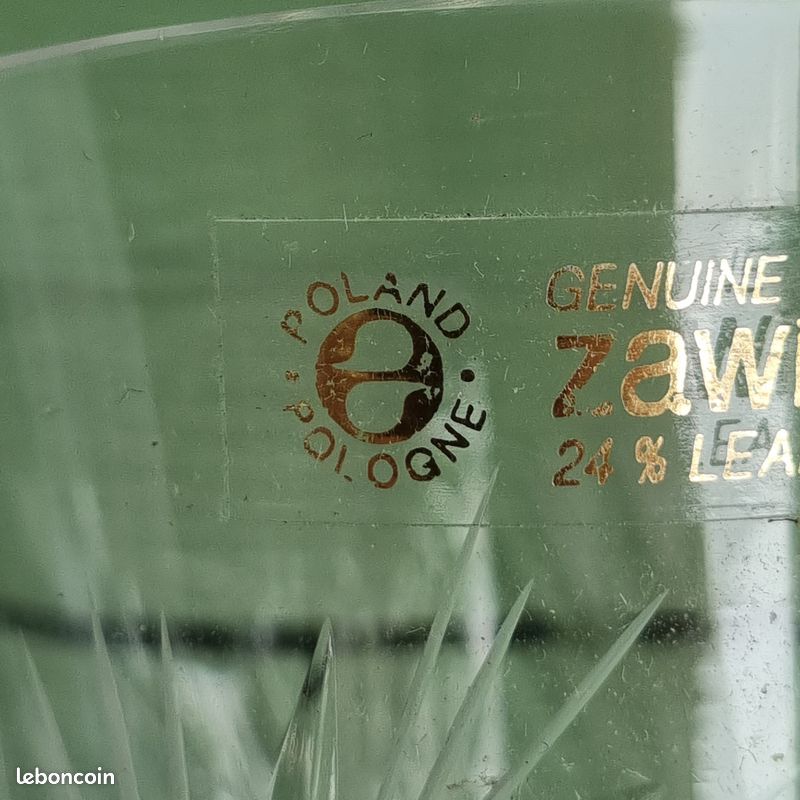 Verres à pieds cristal (image 5)