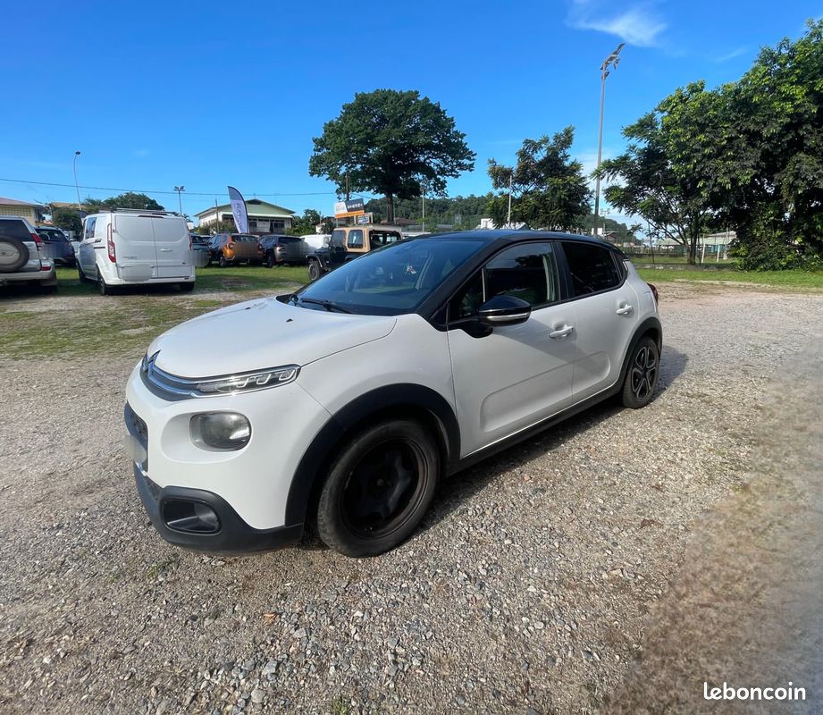 Citroën C3, Blanche, 4cv, 5 portes, mise en circulation le 25/03/2019 (image 1)
