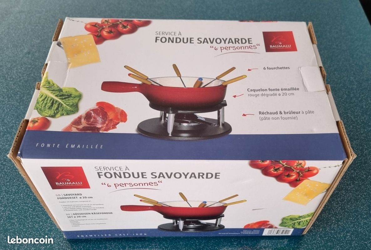 Service à fondue en fonte Beka - Culinarion