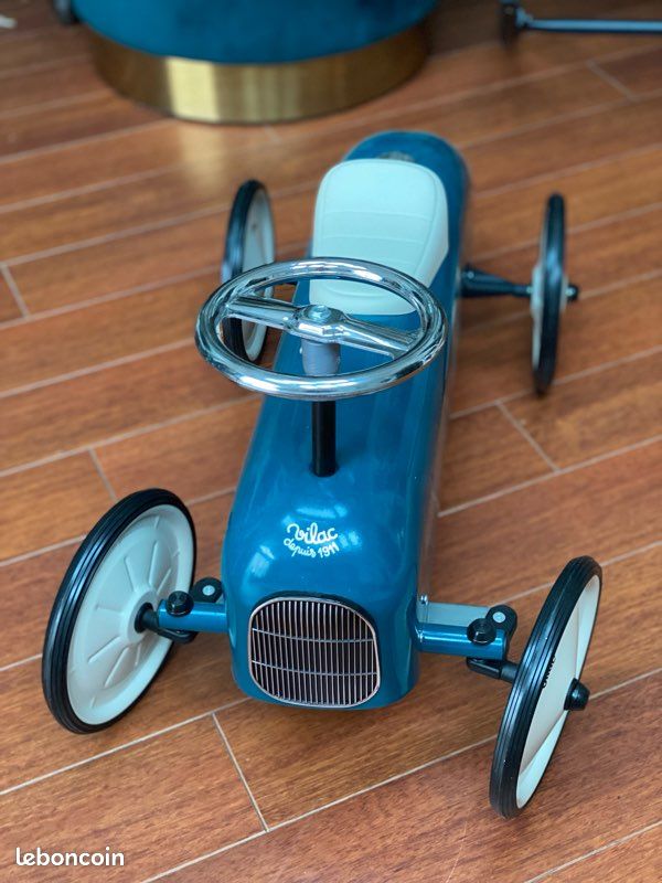 Porteur Voiture Vilac Vintage Bleu pétrole Jeux Jouets