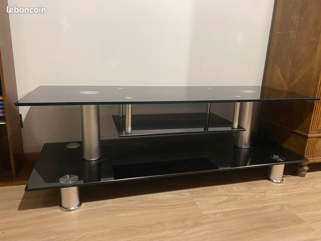 Meuble TV Verre Trempé (image 3)